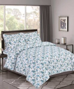 SANTELINEN ΣΕΤ ΣΕΝΤΟΝΙΑ ROSE FlOWER PETROL 160Χ260