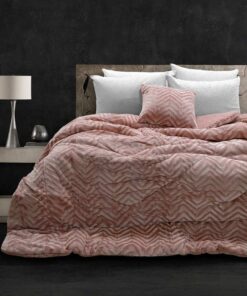 SANTELINEN ΚΟΥΒΕΡΤΟΠΑΠΛΩΜΑ OLD PINK 220Χ240