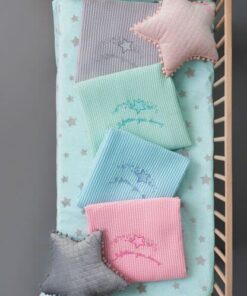 Alternative view of PALAMAIKI ΚΟΥΒΕΡΤΑ ΠΙΚΕ ΑΓΚΑΛΙΑΣ 80×110 ΒΕΒΕ BLANKETS DREAMS PINK