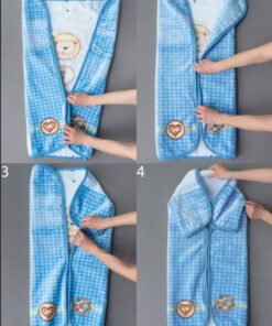 Palamaiki Κουβερτα Βελουτε – Υπνοσακος Αγκαλιας 80×90 οδηγος