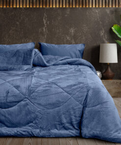 LINO ΚΟΥΒΕΡΤΟΠΑΠΛΩΜΑ NEW FERRY EMB 220X240 BLUE