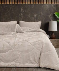 LINO ΚΟΥΒΕΡΤΟΠΑΠΛΩΜΑ NEW FERRY EMB 220X240 BEIGE