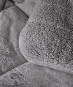 Alternative view of LINO ΚΟΥΒΕΡΤΟΠΑΠΛΩΜΑ NEW FERRY EMB 220X240 GREY