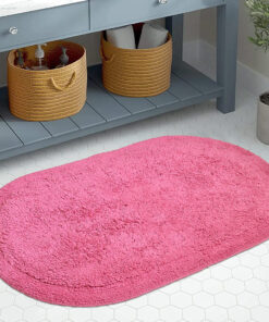 LINO ΠΑΤΑΚΙ ΜΠΑΝΙΟΥ REDONDO DPINK 50X80