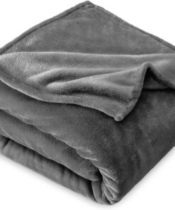 SanteLinen Κουβέρτα Υπέρδιπλη Flannel Grey 4