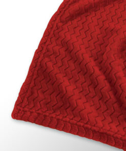 SanteLinen Κουβέρτα Υπέρδιπλη Fleece Red 3