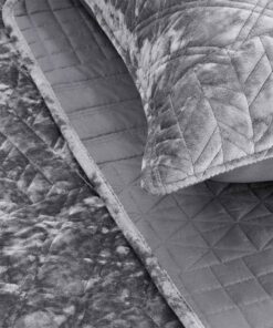 SanteLinen Κουβερλί Emb Υπέρδιπλο Charchoal 5