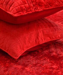 Alternative view of SanteLinen Κουβερλί Emb Υπέρδιπλο Red