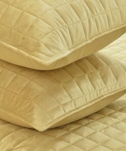 Alternative view of SanteLinen Κουβερλί Square Υπέρδιπλο Beige